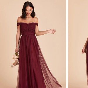 Birdy Grey Christina Convertible Dress, Bridesmaid, Prom, Cabernet/Red, Size XS